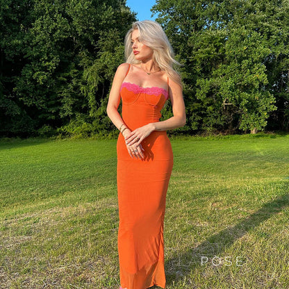 Brailynn Lace Maxi Dress