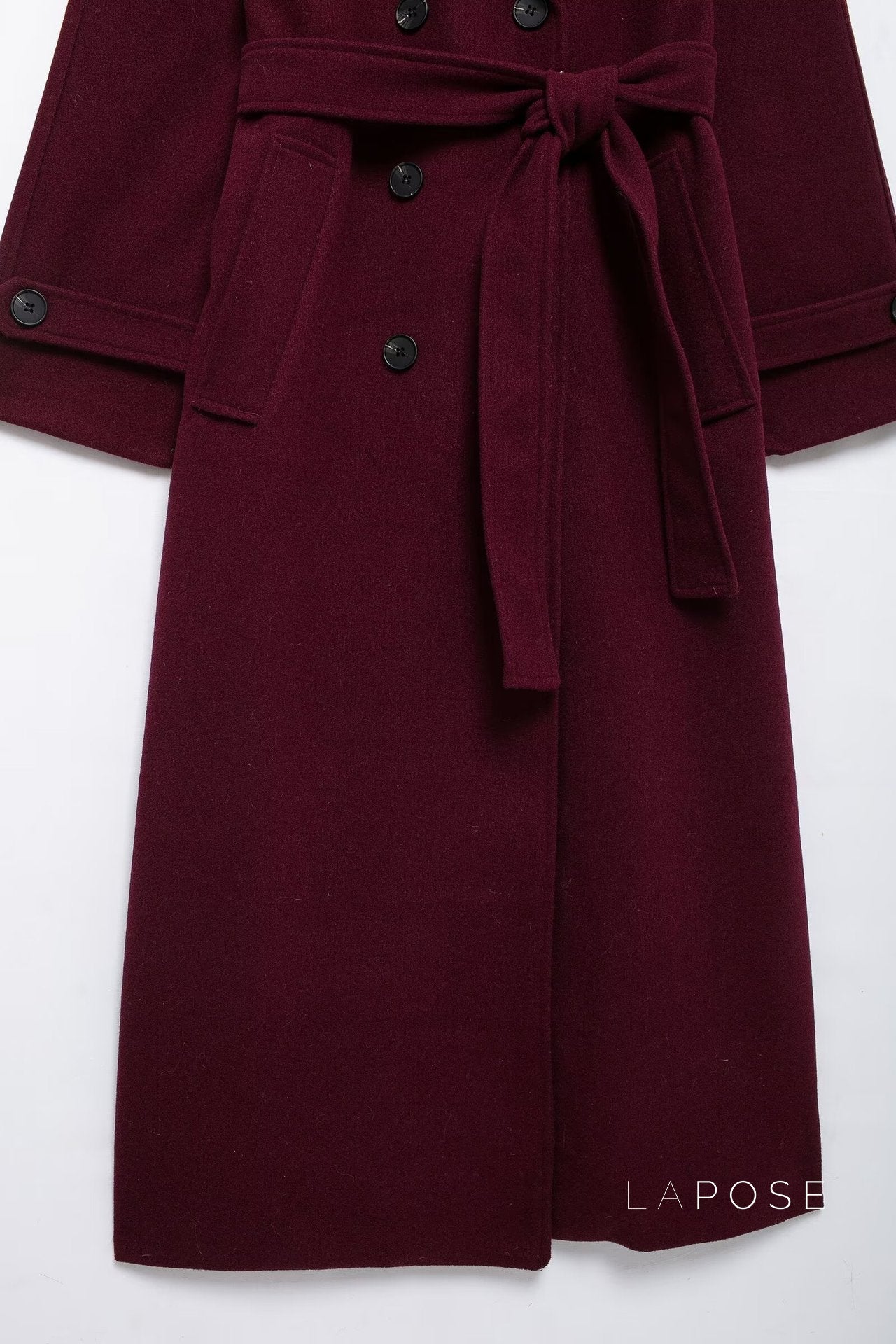 Brenley Double-breasted Belted Coat