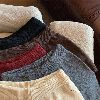 Bria Knit Wide-leg Shorts