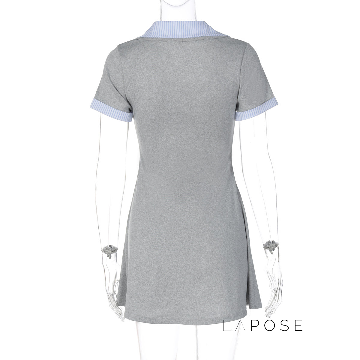 Carmyn Polo Patchwork Mini Dress