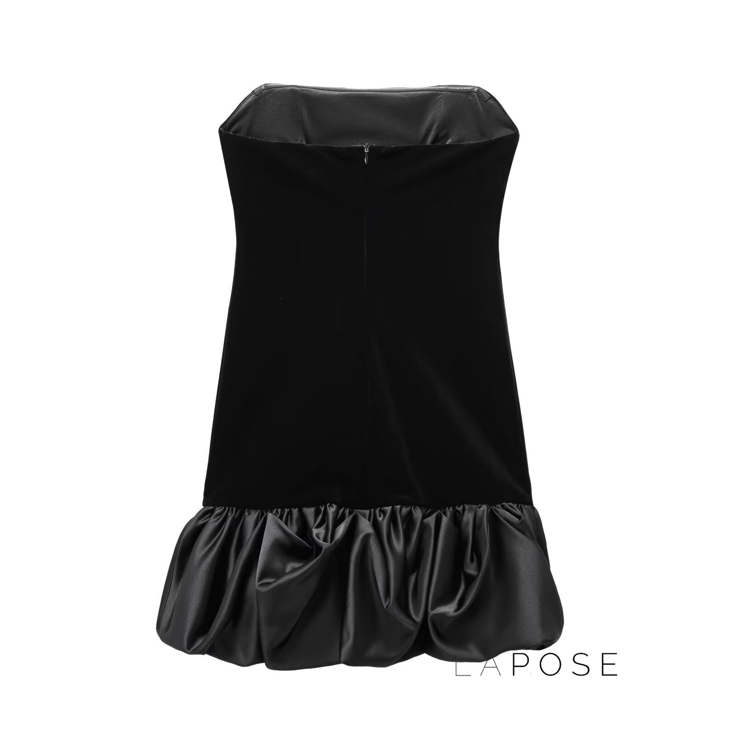 Catherine Velvet Backless Mini Dress