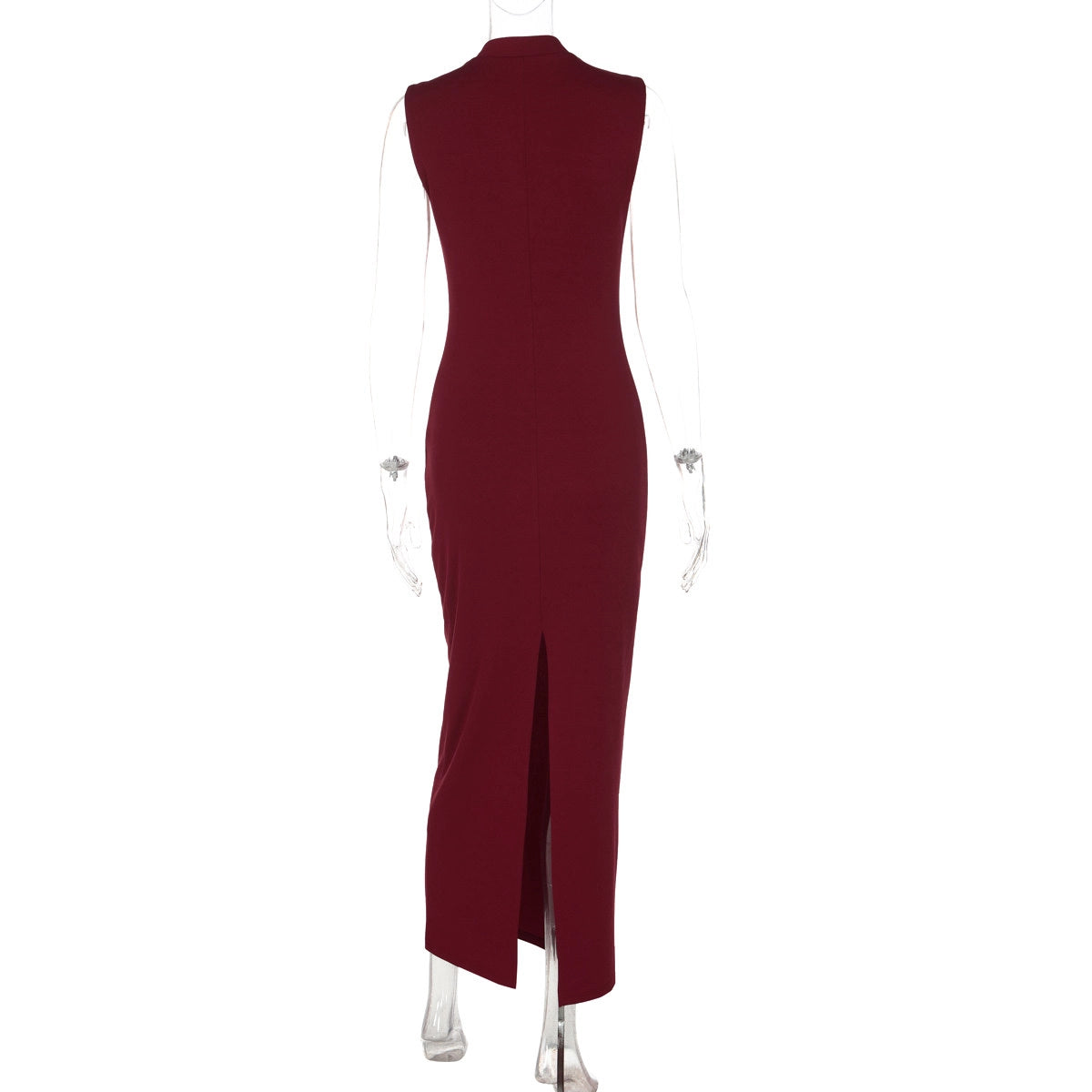 Cut-out Slit Maxi Dress