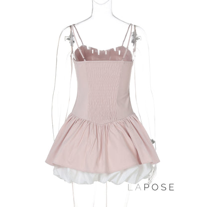 Dejah Pink Ballet Mini Dress