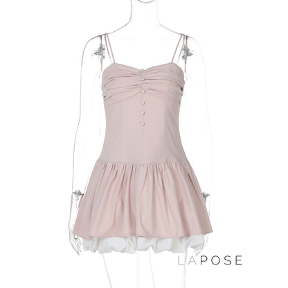 Dejah Pink Ballet Mini Dress