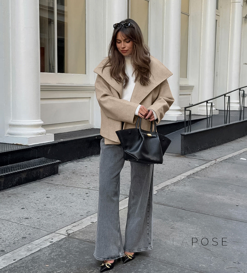 Edna Double-breasted Wool Coat