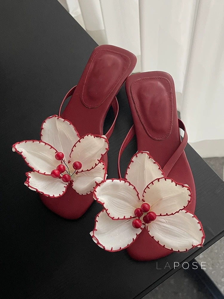 Emori Kitten Heel Sandals