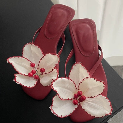 Emori Kitten Heel Sandals