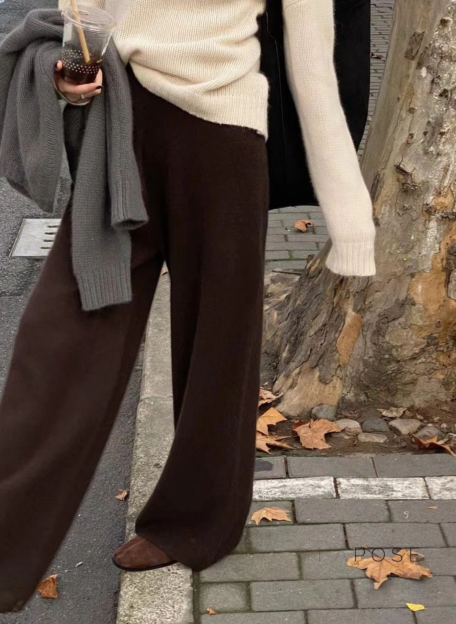 Fiona Cozy Wide-leg Pants