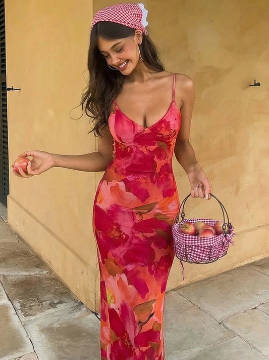 Print Maxi Dress