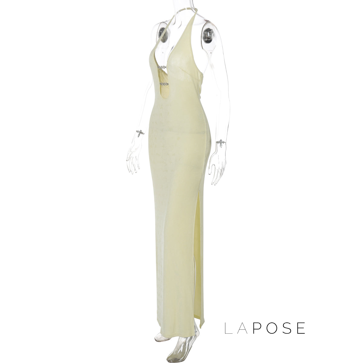 Goldie Halter Maxi Dress