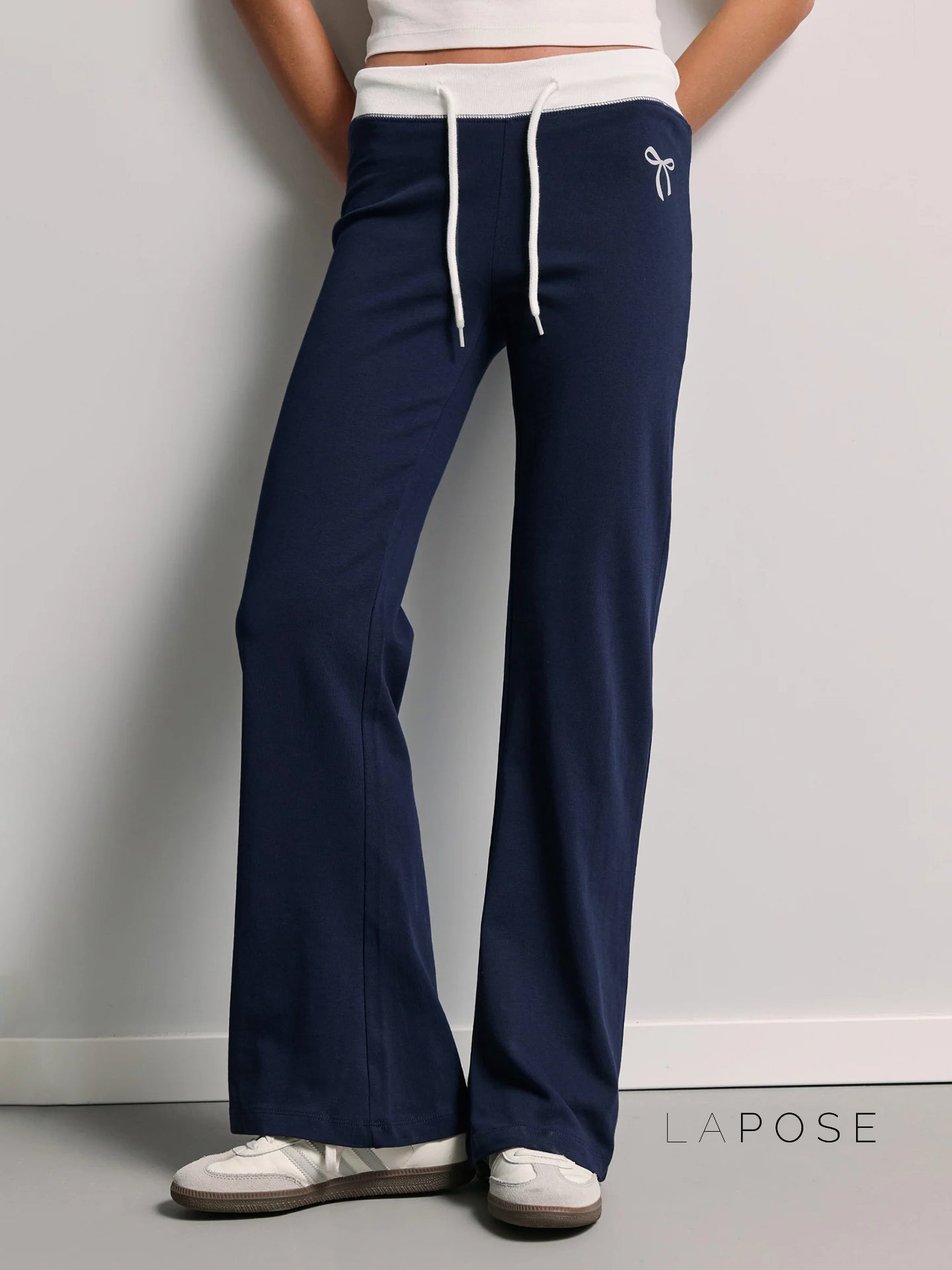 Graylynn Bow Print Pants