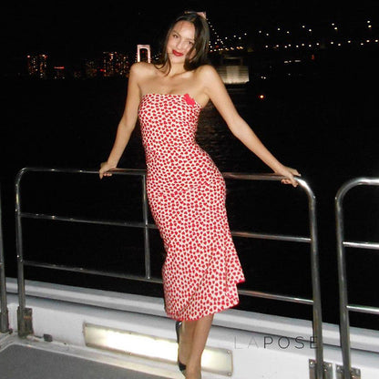 Grayson Off-shoulder Midi Dress