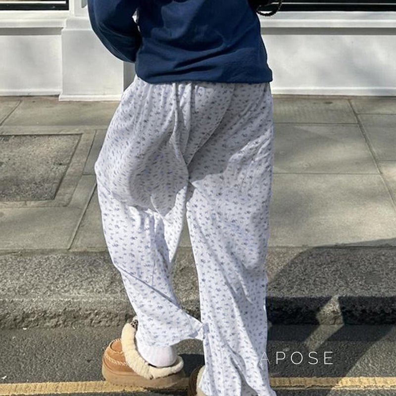 Grey Drawstring Lounge Pants