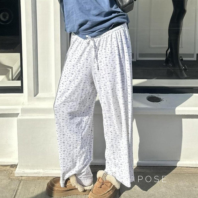 Grey Drawstring Lounge Pants
