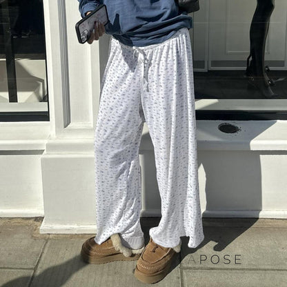 Grey Drawstring Lounge Pants