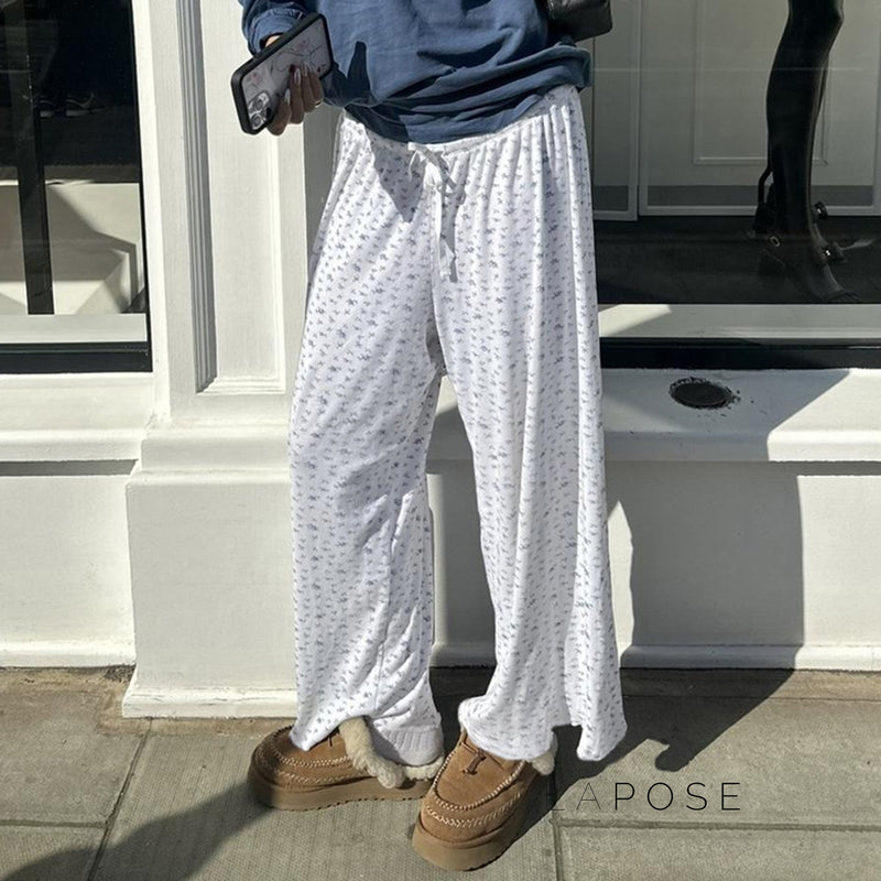 Grey Drawstring Lounge Pants