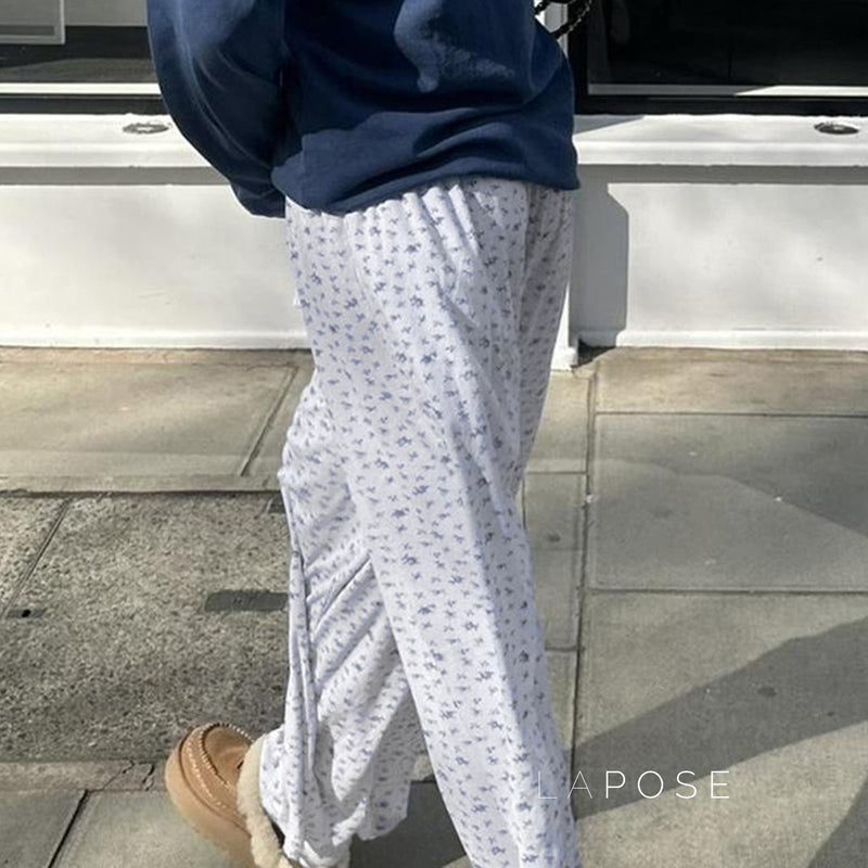 Grey Drawstring Lounge Pants