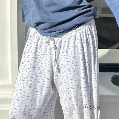 Grey Drawstring Lounge Pants