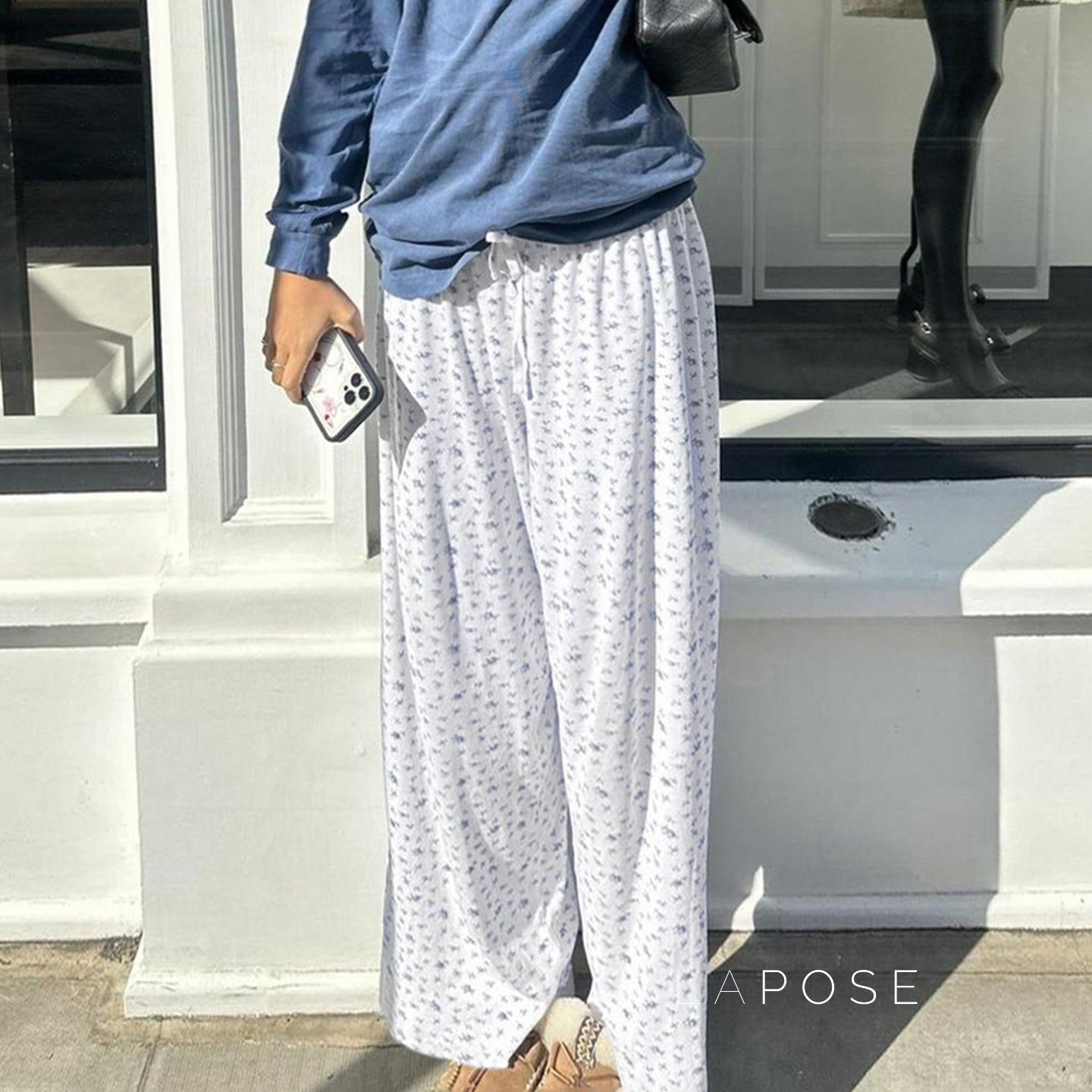 Grey Drawstring Lounge Pants