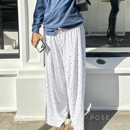 Grey Drawstring Lounge Pants