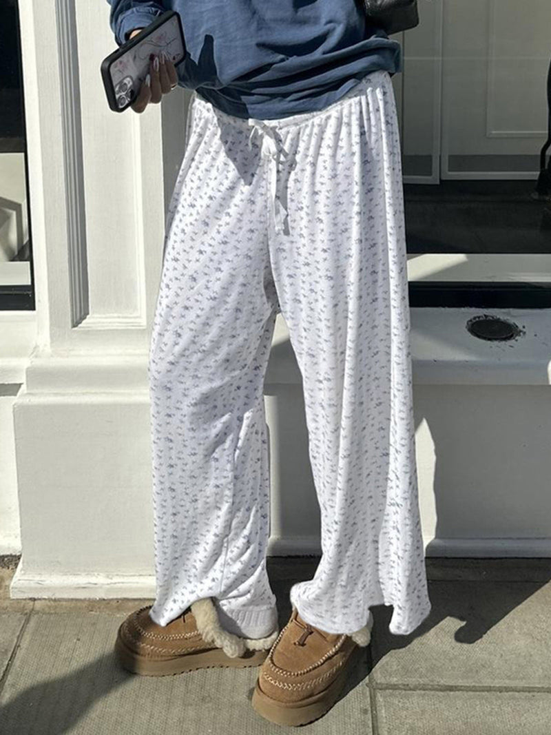 Grey Drawstring Lounge Pants