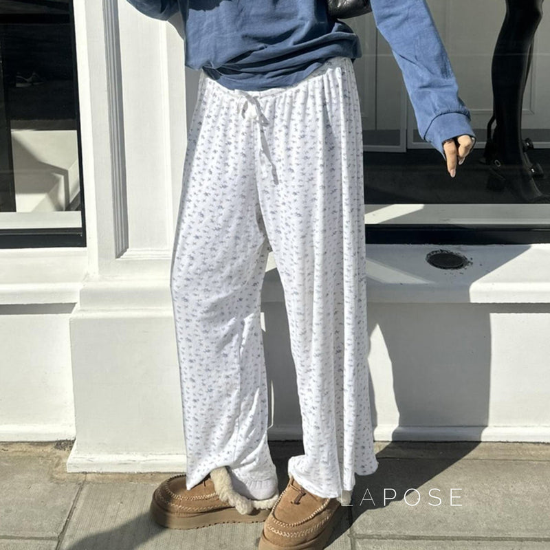 Grey Drawstring Lounge Pants