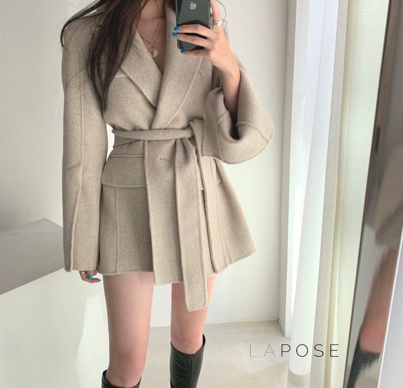 Jalaya Tailored Belted Coat