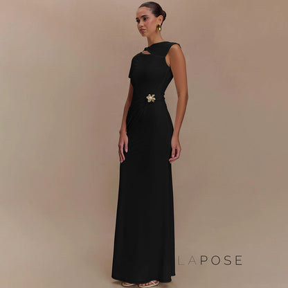 Jaleyah Backless Maxi Dress