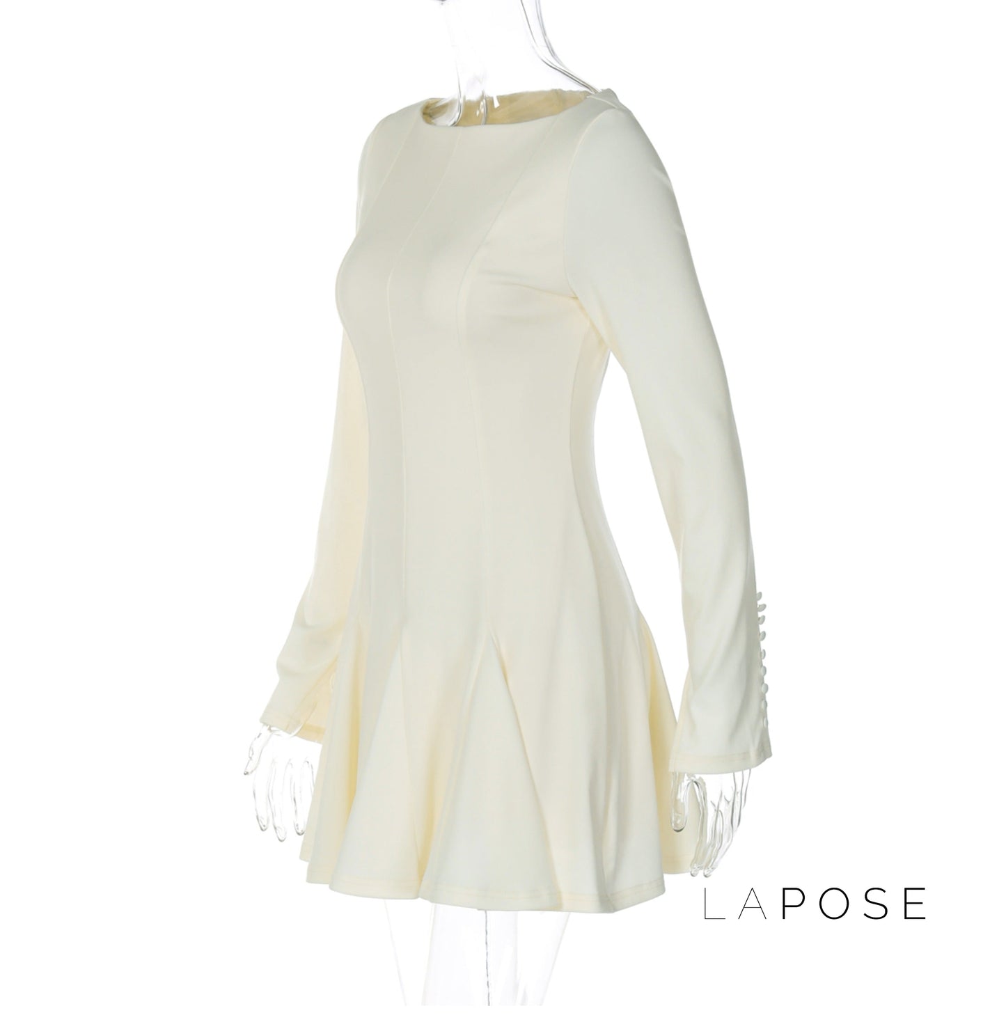 Jamyah Pleated Mini Dress