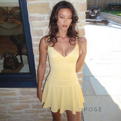 Javeah Ruched Bodycon Mini Dress