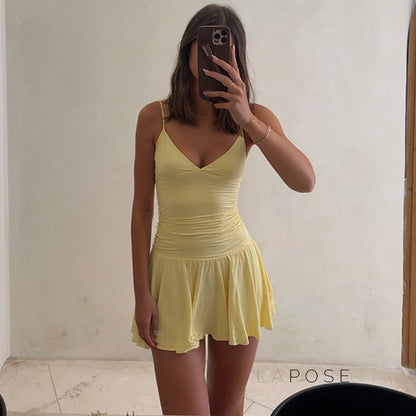 Javeah Ruched Bodycon Mini Dress