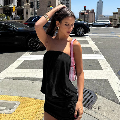 Jeanelle Strapless Mini Dress