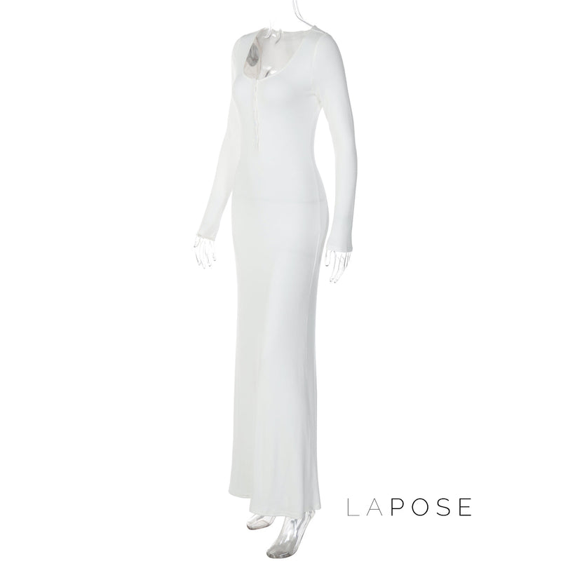 Jermany Slim Fit Maxi Dress