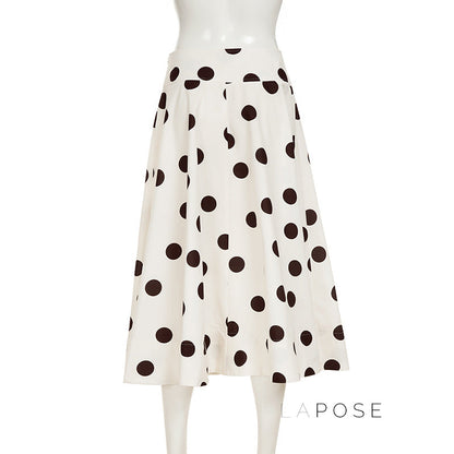 Jett Polka Dot Midi Skirt