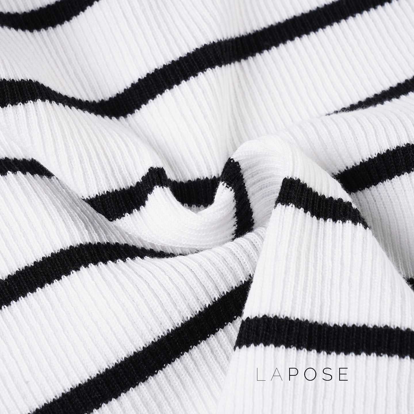 Joyanna Striped Cropped Knit Cardigan
