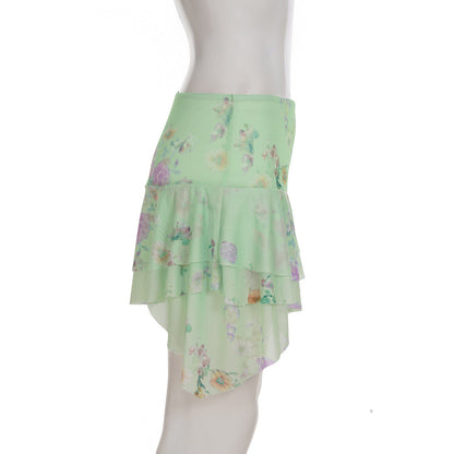 Kaelynn Asymmetric Mini Skirt