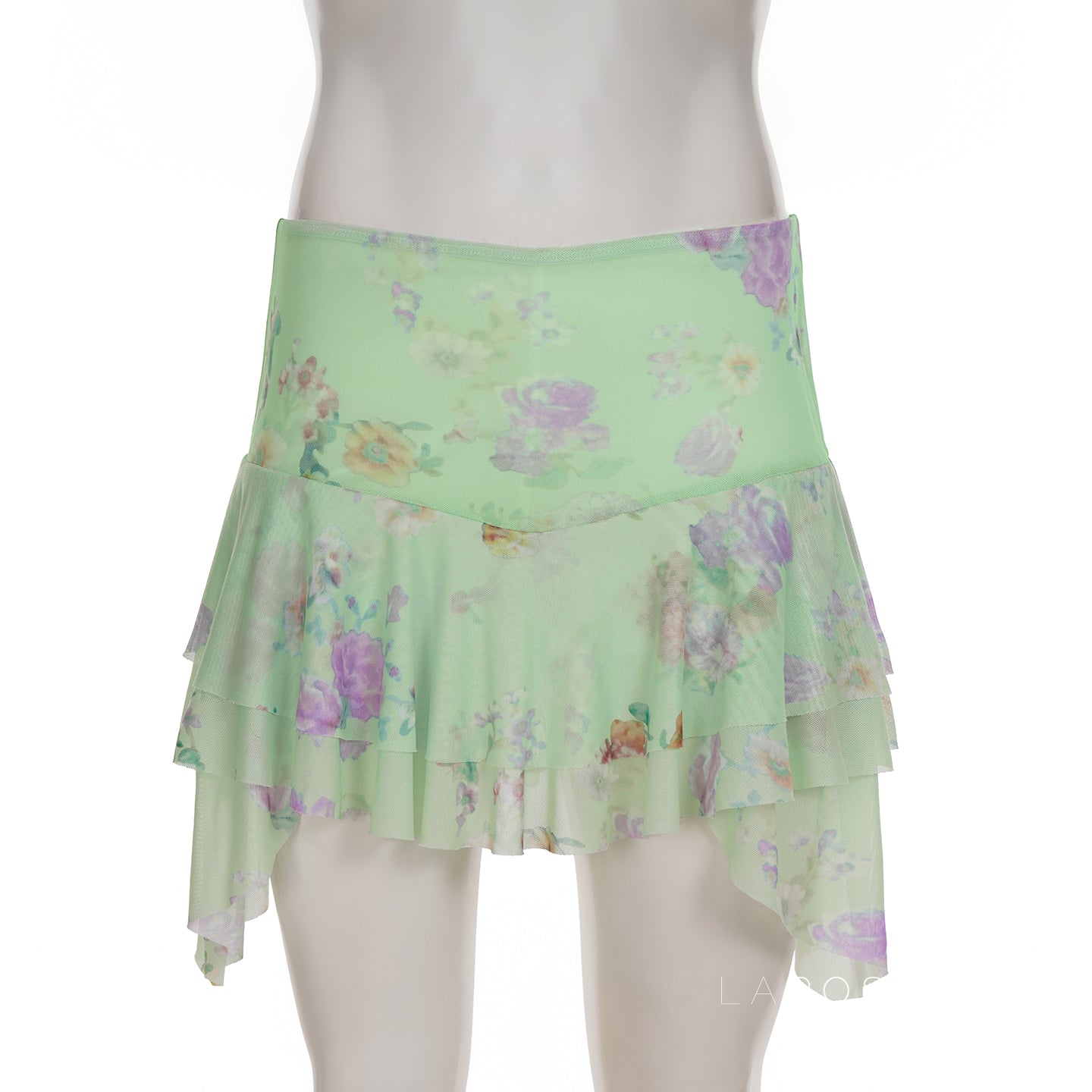 Kaelynn Asymmetric Mini Skirt