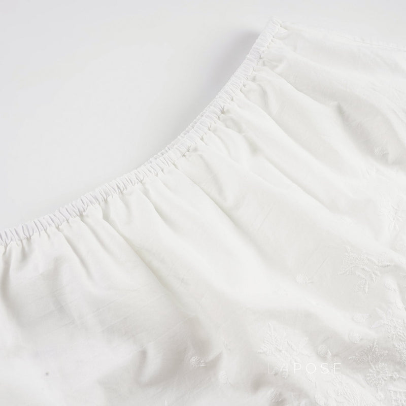 Kalee Low-rise Lace Mini Skirt