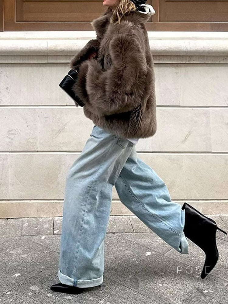 Kamiya Faux Fur Coat