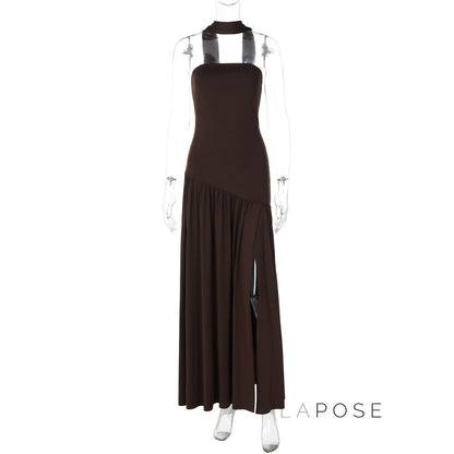 Kamree Strapless Backless Maxi Dress