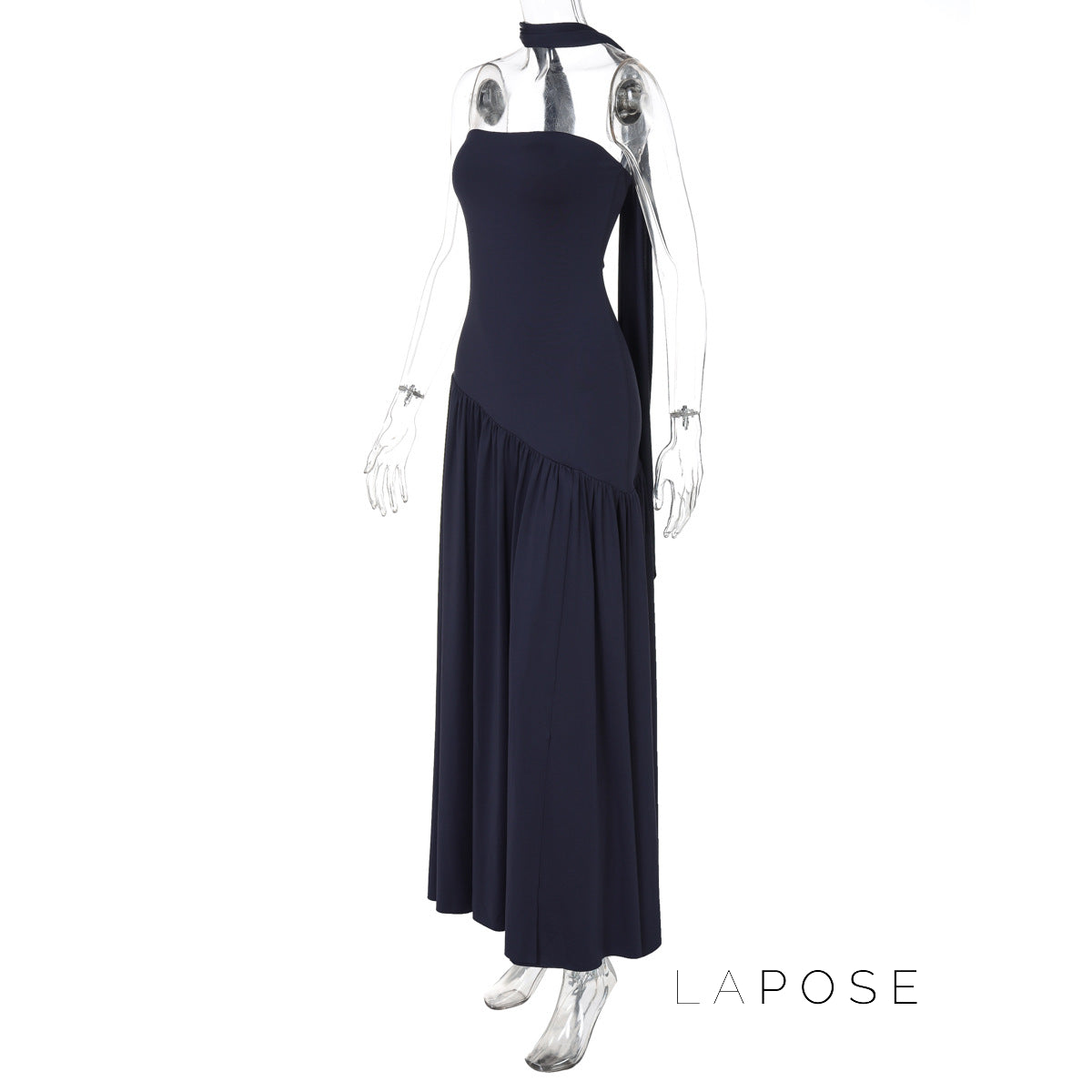Kamree Strapless Backless Maxi Dress