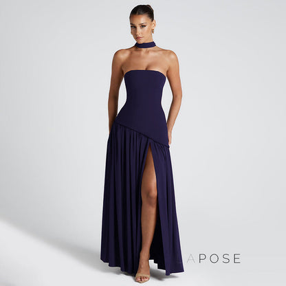 Kamree Strapless Backless Maxi Dress