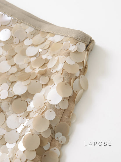 Kathia Sequin Mini Skirt