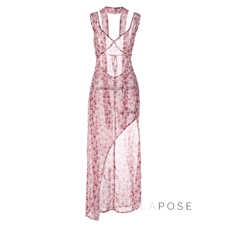 Khalia See-through Maxi Dress