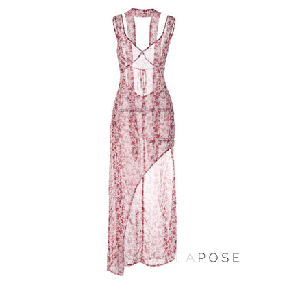 Khalia See-through Maxi Dress