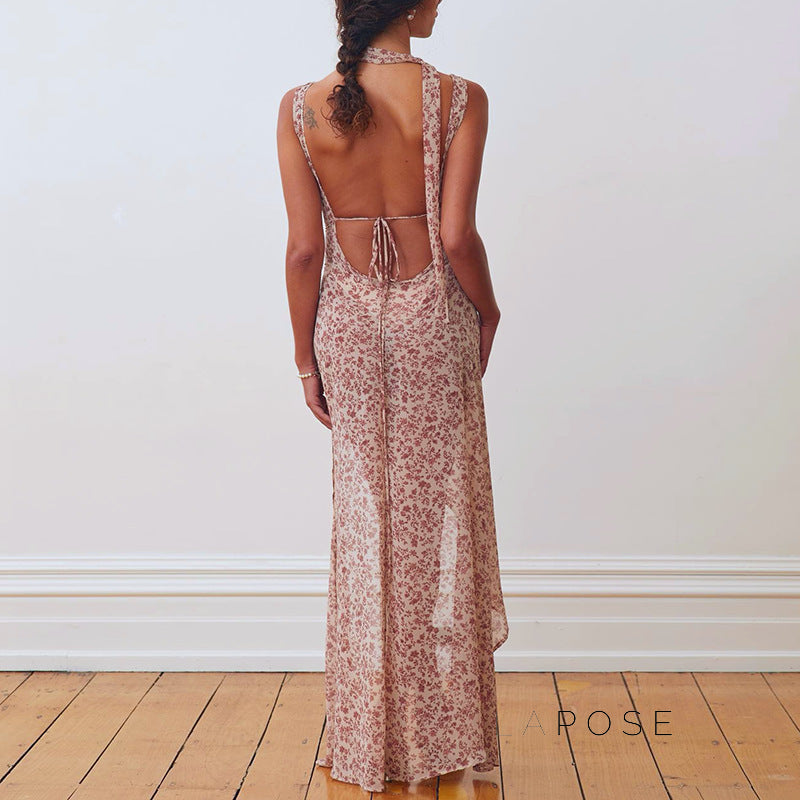 Khalia See-through Maxi Dress