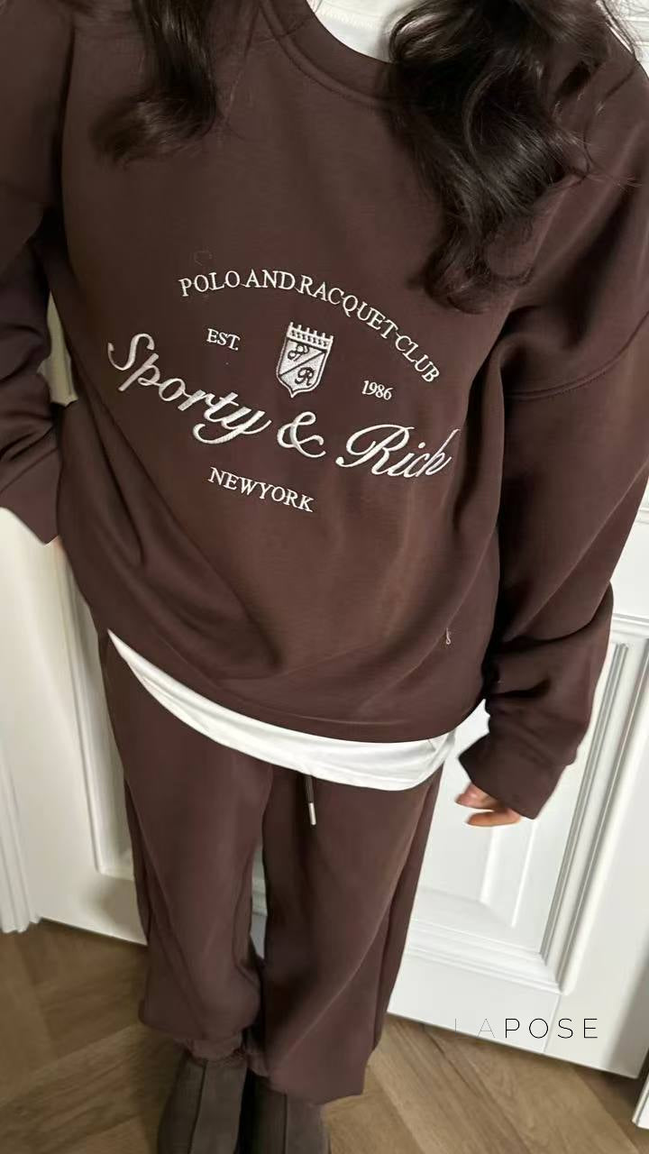 Kylynn Oversized Graphic Sweatshirt