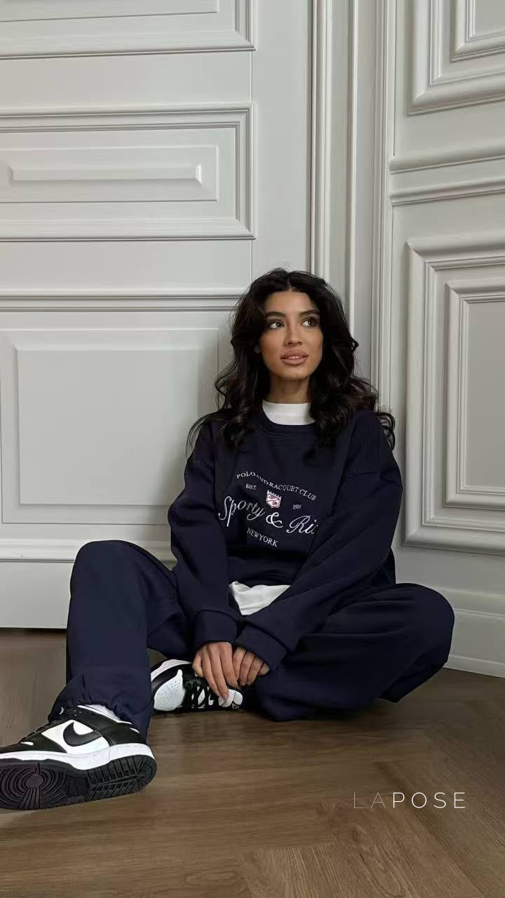 Kylynn Oversized Graphic Sweatshirt