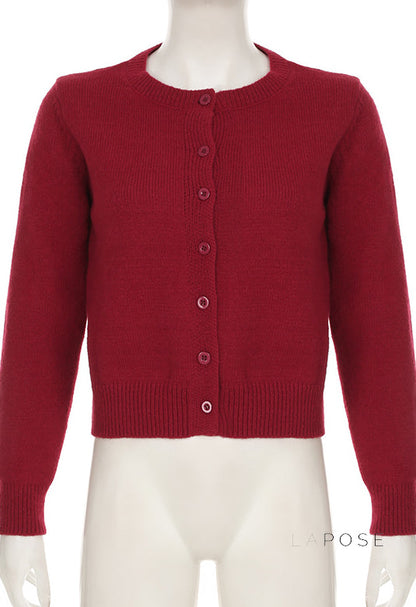 Laylani Buttoned Knit Cardigan