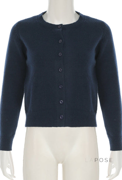 Laylani Buttoned Knit Cardigan